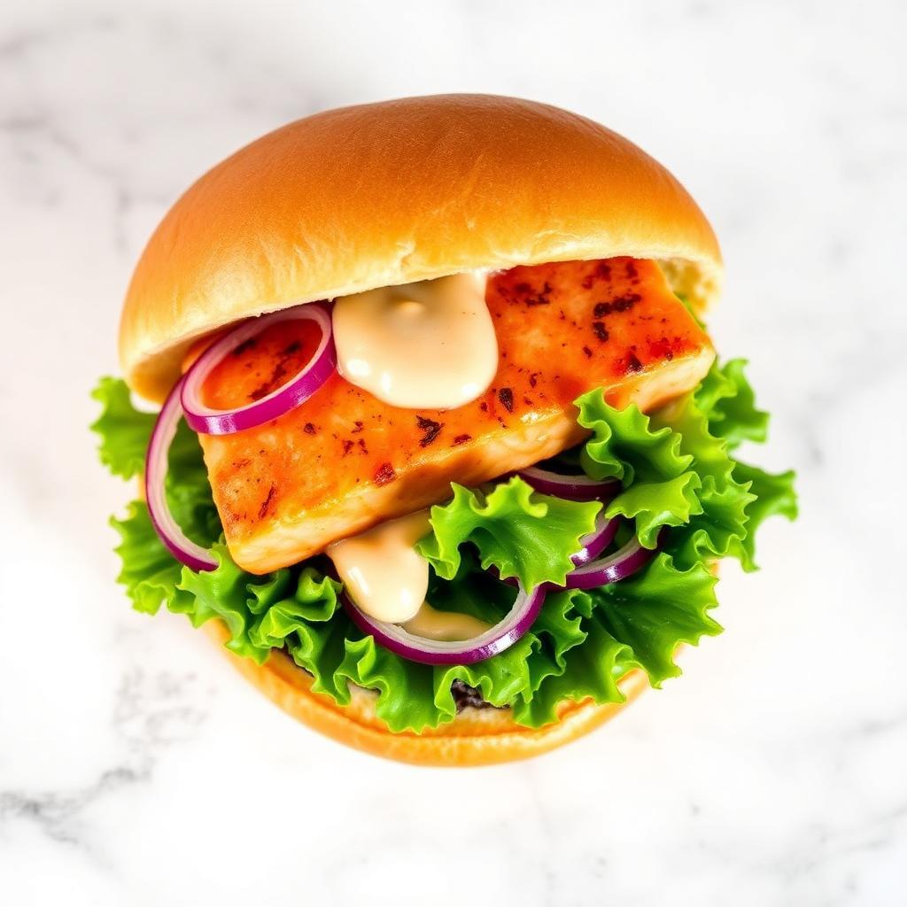 Burger Nordic Salmon